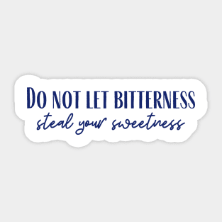 Bitterness Sticker